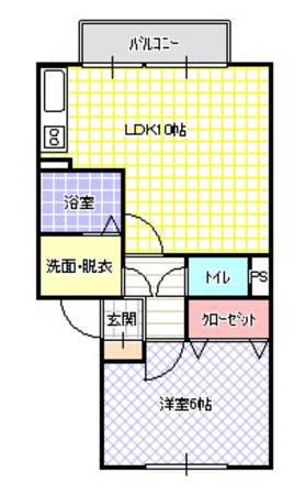 ラ・エスタシオンⅡ・Ⅲの物件間取画像